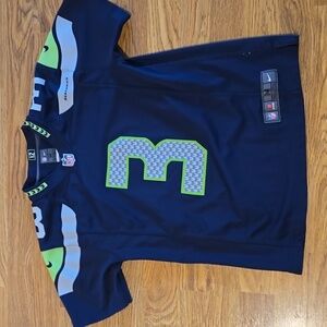 Seattle Seahawks Russell Wilson #3 Nike On Field jersey Medium EUC